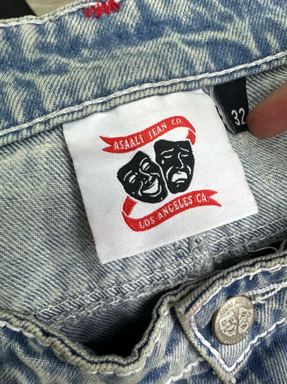 ASAALI Light Wash LNCL Jeans Preloved