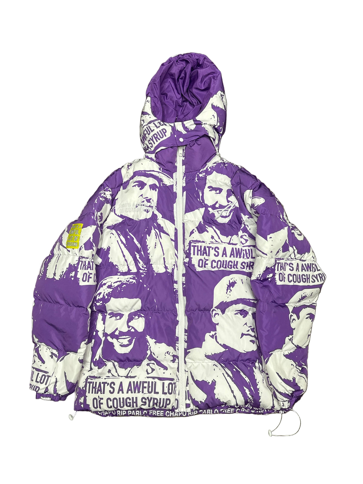 Asaali x ALOCS Purple/White Puffer Preloved