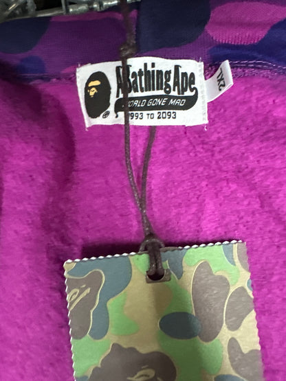Bape Shark Hoodie Purple New