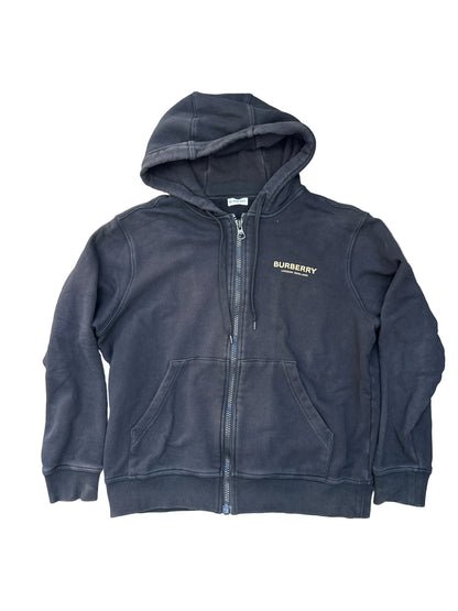 Burberry Zip Up Black Preloved