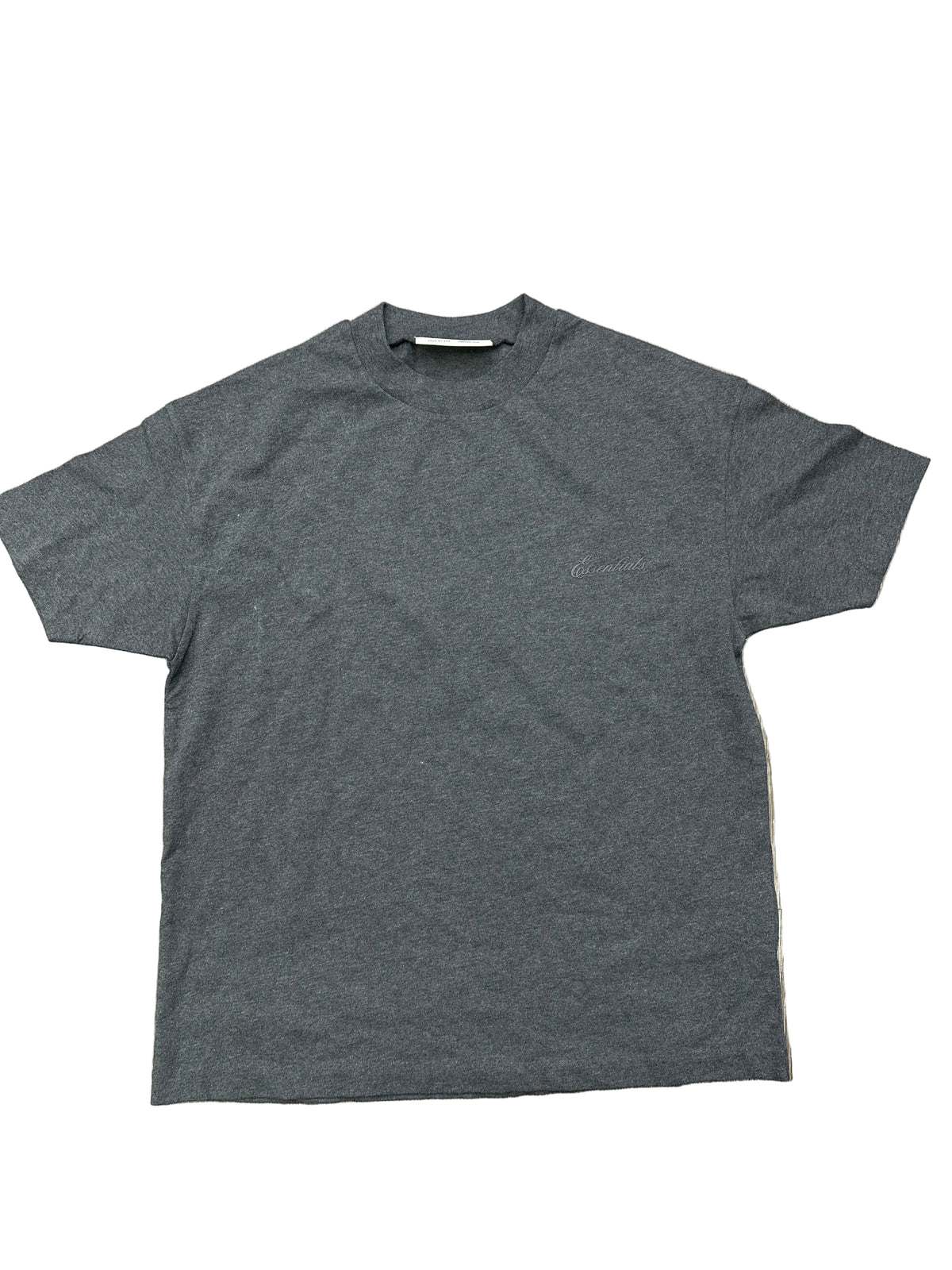 Fear Of God Heather Grey Tee New