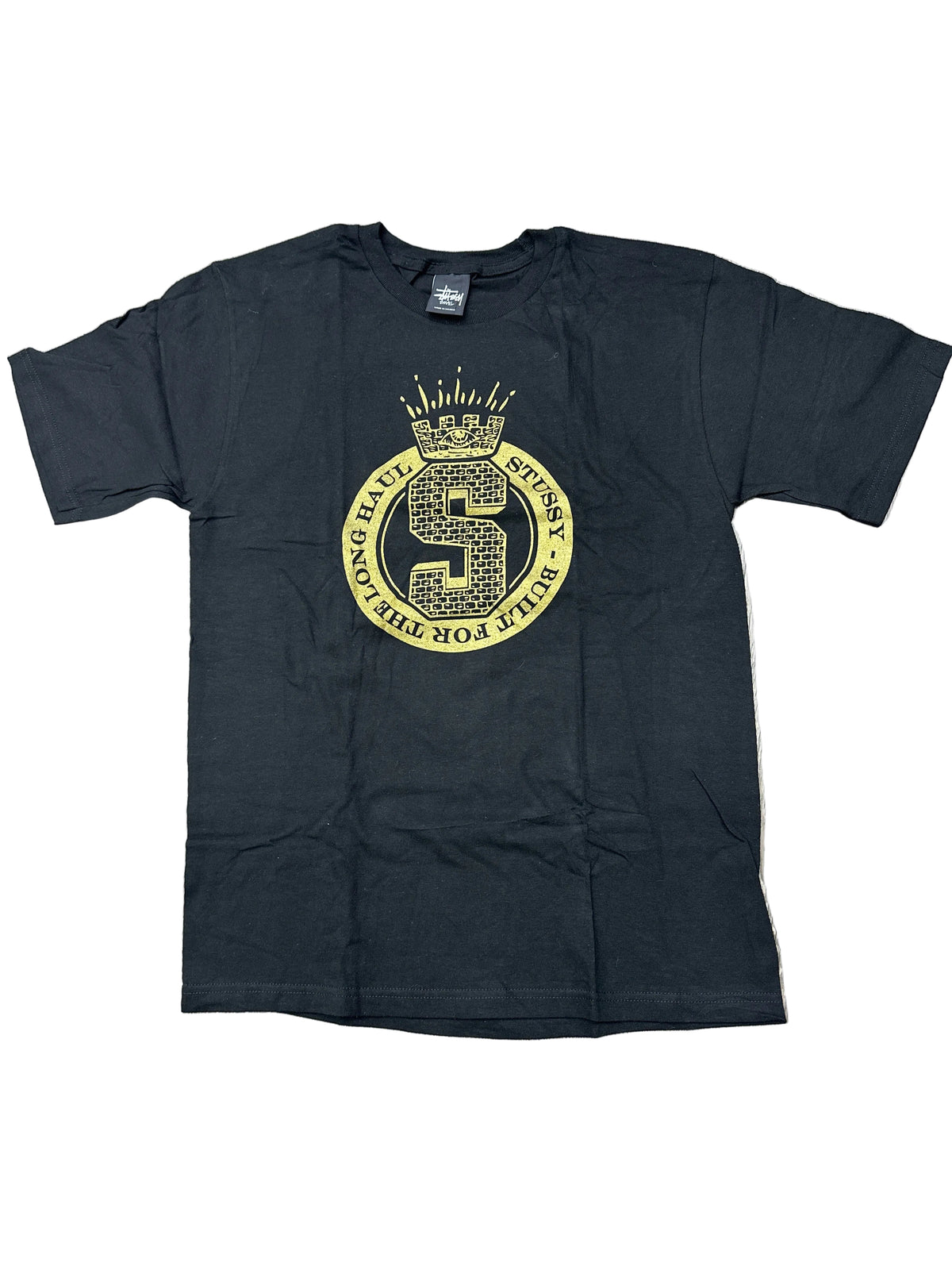 Stussy Tee Black/Gold New