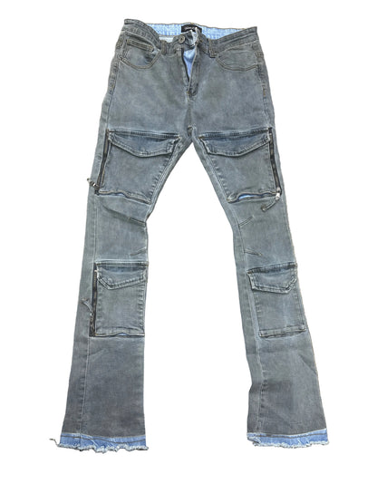 Vicious Denim Cargo Jeans Preloved