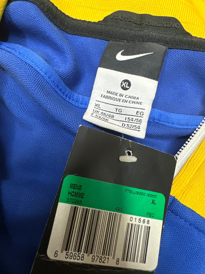 Nike Brasil Track Jacket Blue/Yellow New