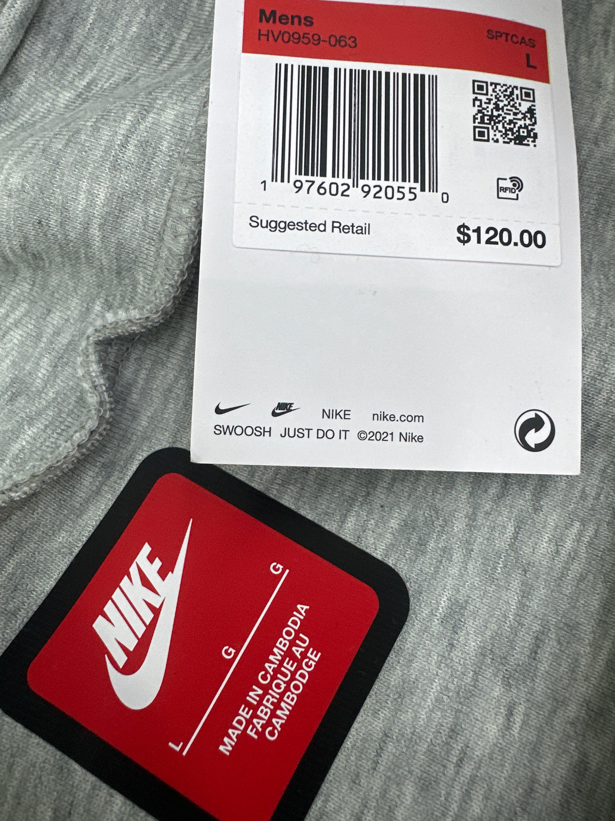 Nike Tech Fleece Sweats Grey New