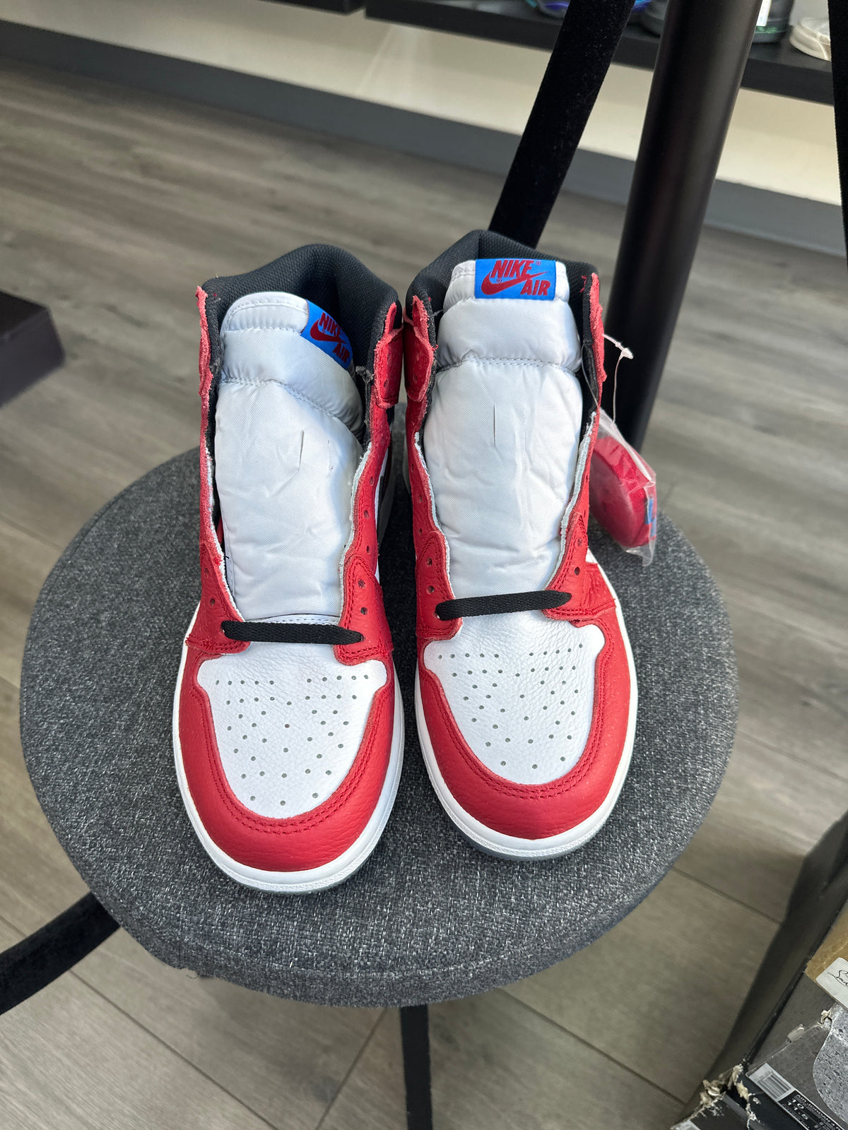 Jordan 1 High Spider-Man Origin Story New Size 9.5