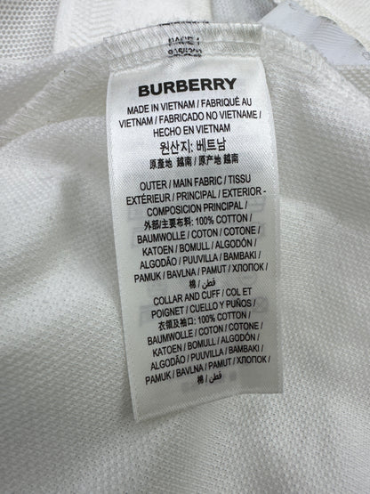 Burberry Polo Shirt White Preloved