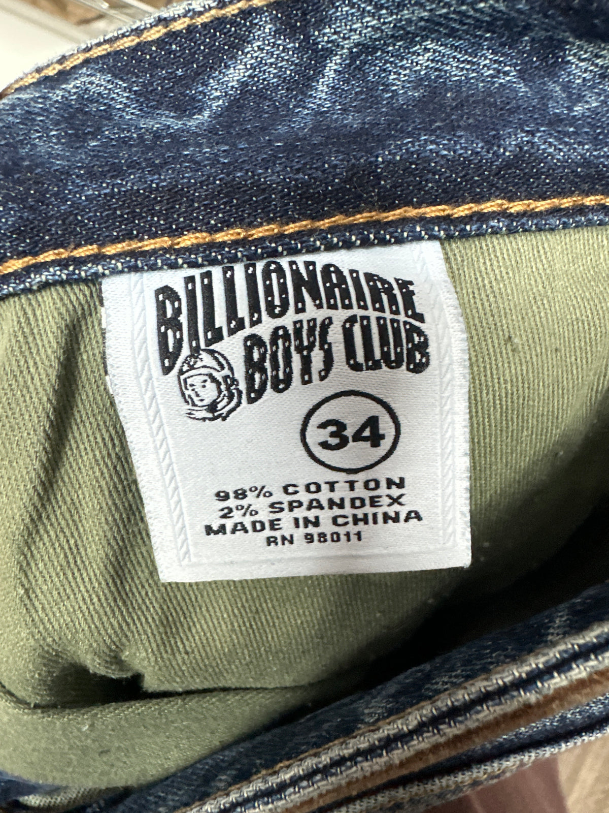 Billionaire Boys Club Trek Jeans Preloved