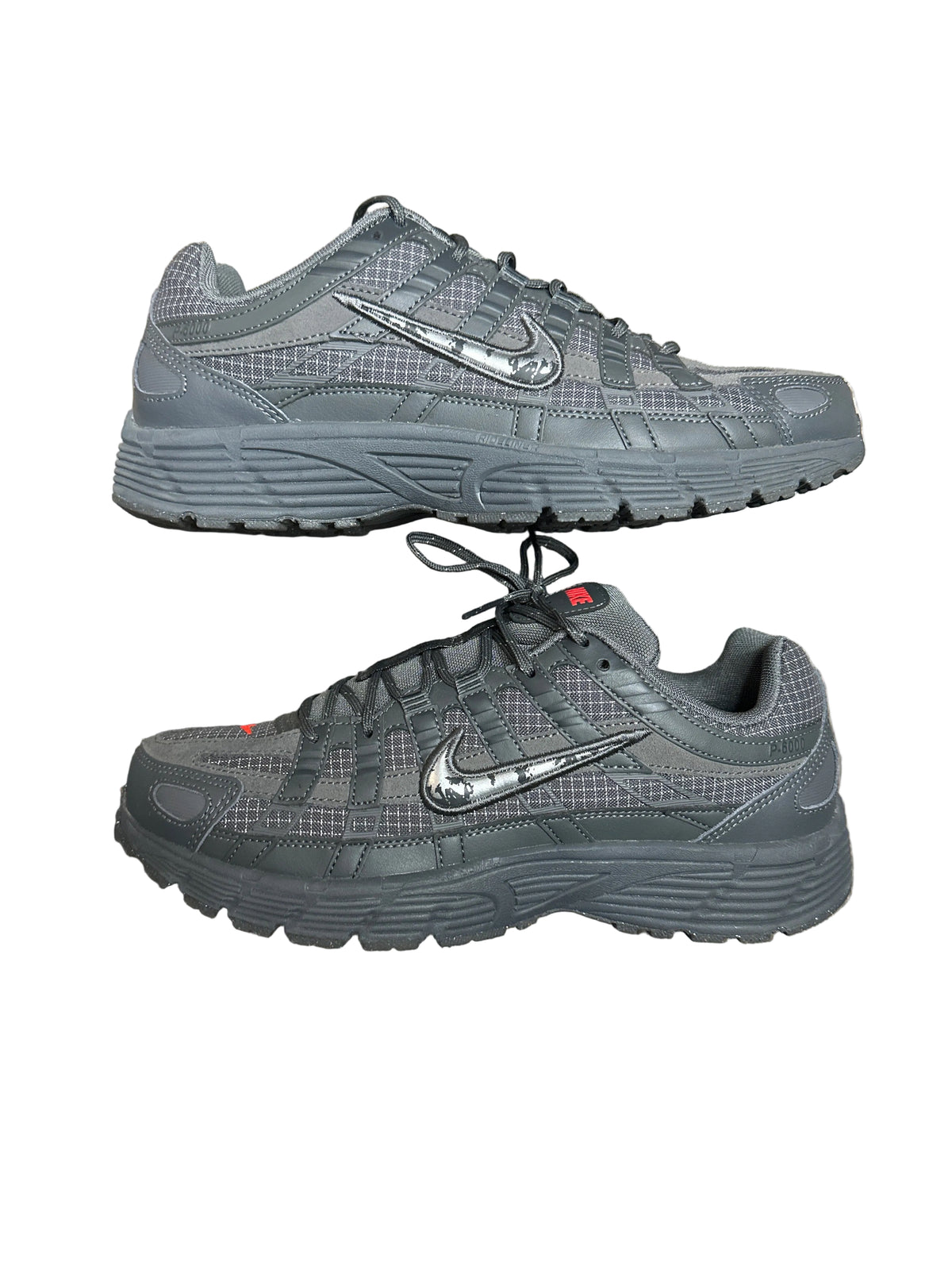 Nike P-6000 PRN Iron Grey Metallic Silver Preloved