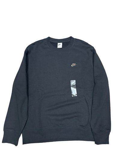 Nike Sportswear Club Fleece Crew-Neck Sweatshirt New