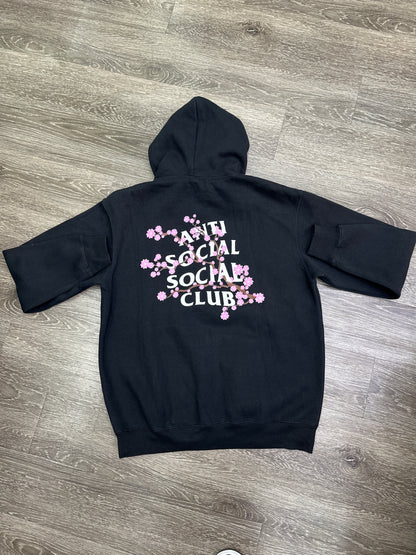 Anti Social Social Club Koch Hoodie in Black Preloved