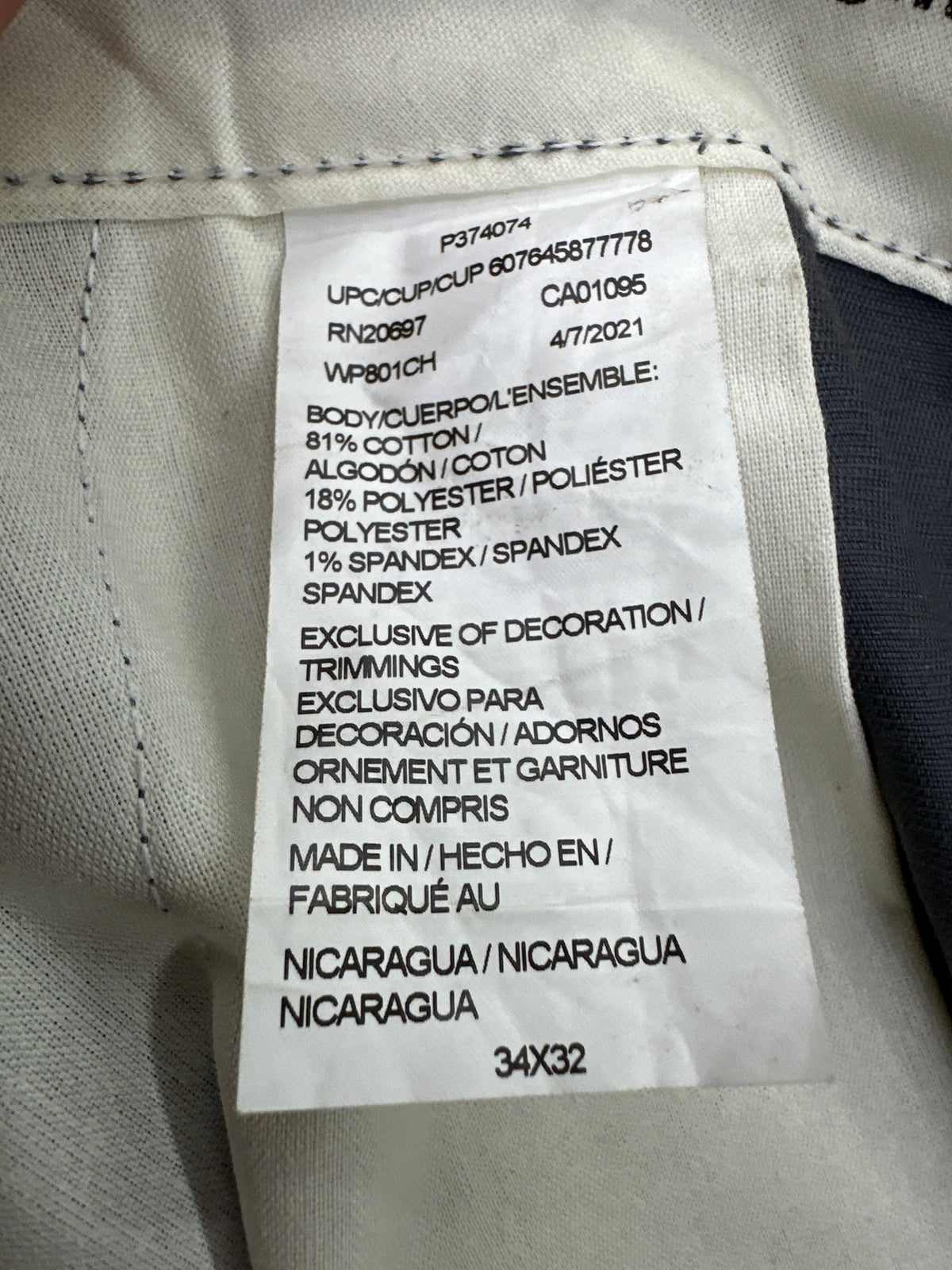ALOCS x Dickies Pants Grey Preloved