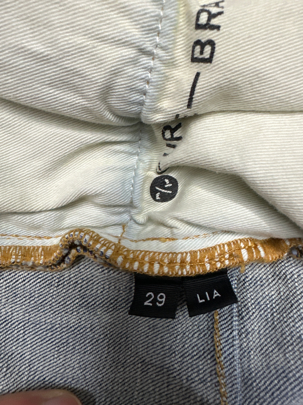 Purple Brand Paint Jeans Light Indigo Wash Preloved