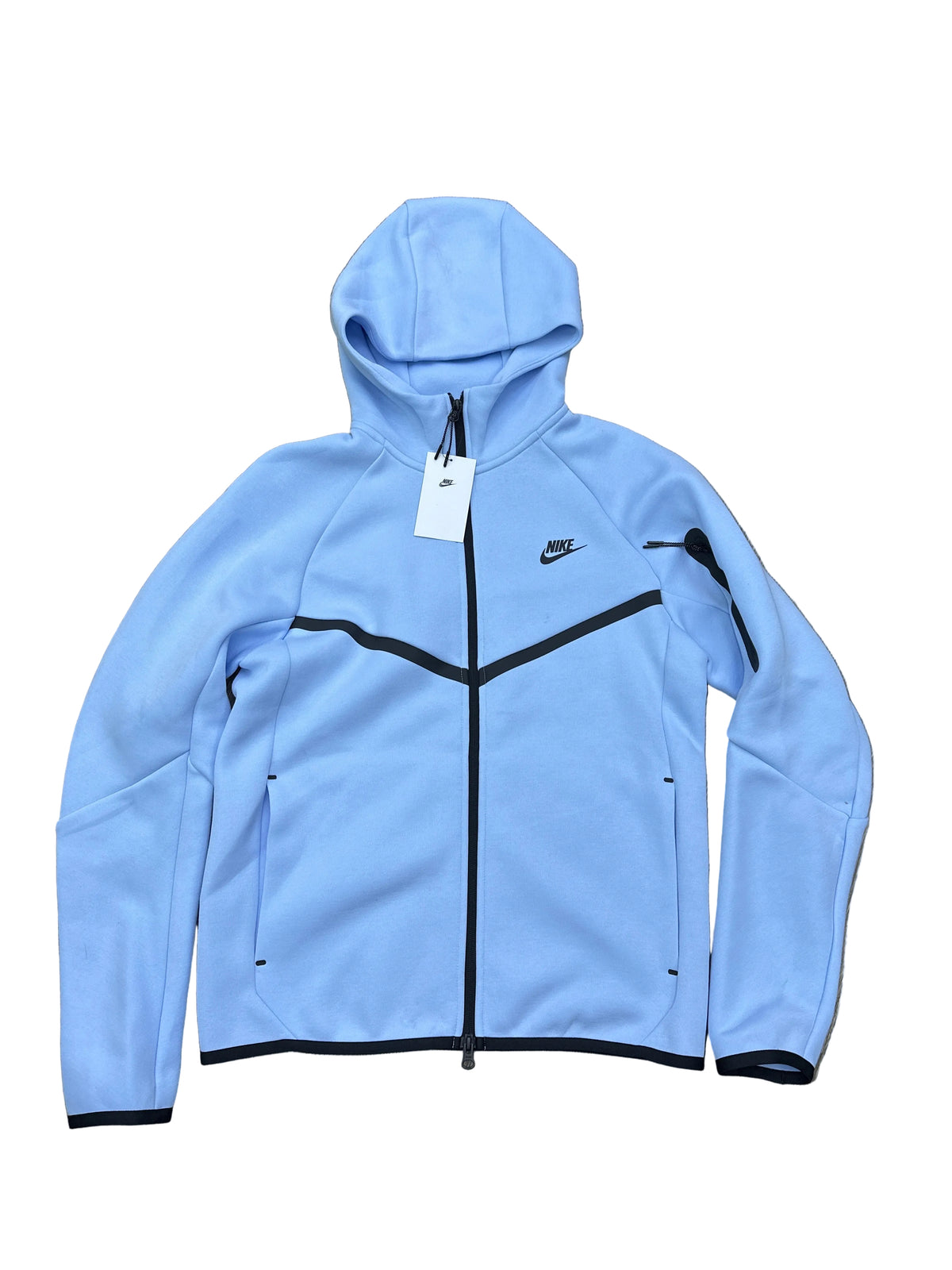 Nike Tech Fleece Zip Up Light Blue New