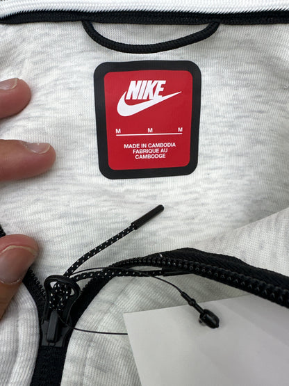 Nike Tech Zip Up Light Grey New