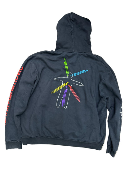Chrome Hearts Marina Abramovic Hoodie B/Red Preloved