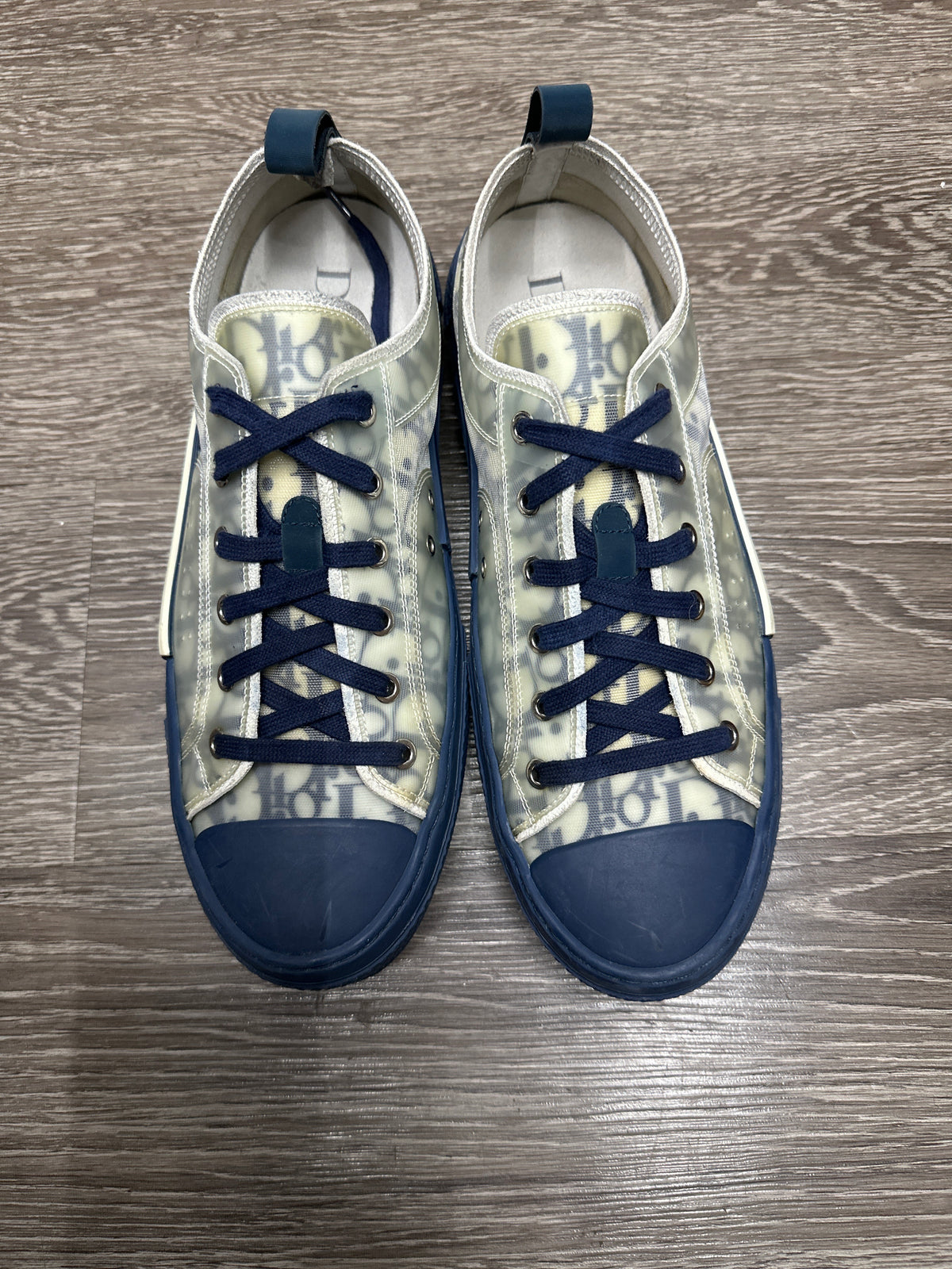 Dior B23 Low Blue Oblique Canvas Preloved