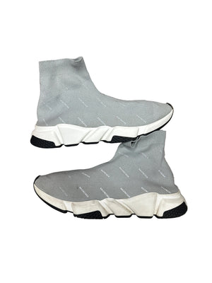 Balenciaga Speed Trainers Grey Reflective Preloved