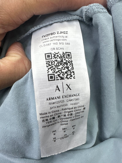 Armani Exchange Zip Up Polo
