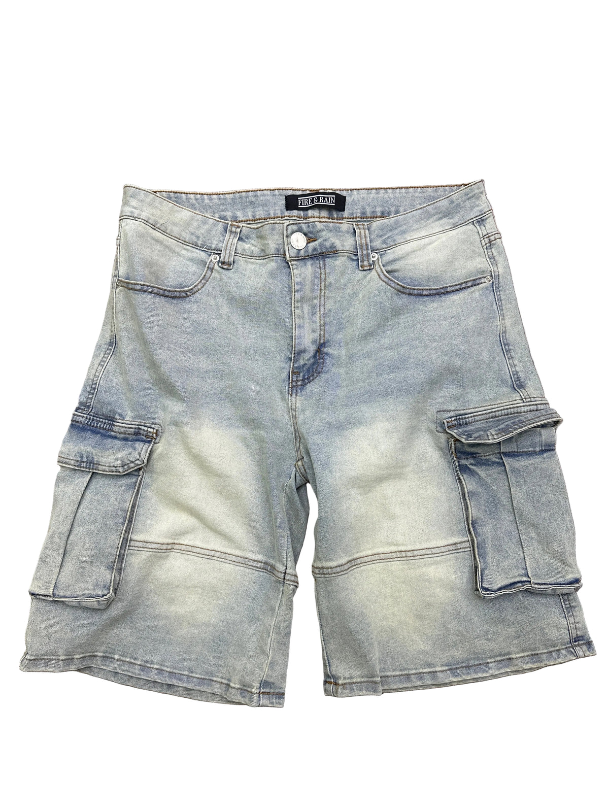 Fire & Rain Light Wash Jean Shorts Preloved