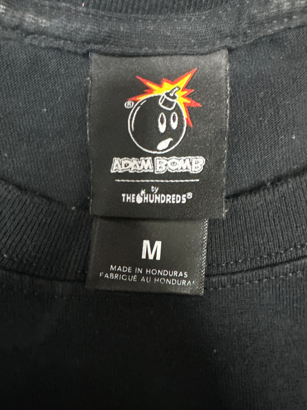 The Hundreds Adam Bomb Tee Black Preloved
