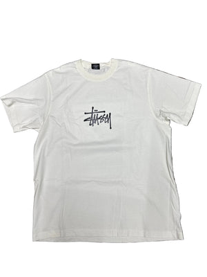 Stussy White Surf Tomb New