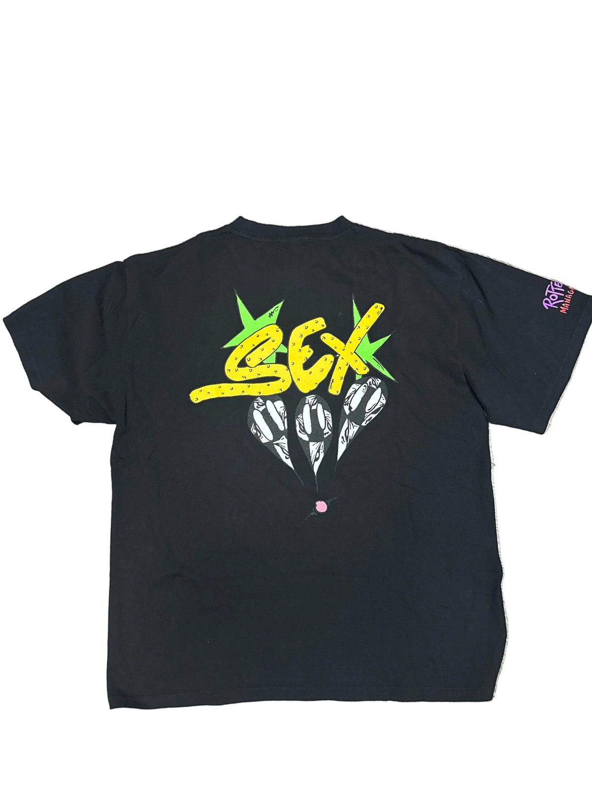 Anti Promo X Matty Boy Sex Records Black Tee New