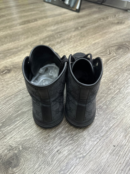 Gucci GG Canvas Black High Top Preloved