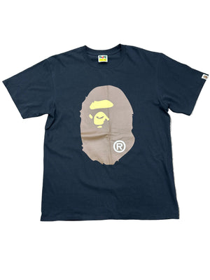 Bape Big Head Tee Black Preloved