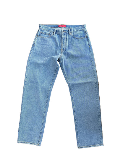 Supreme Light Wash Jeans Preloved