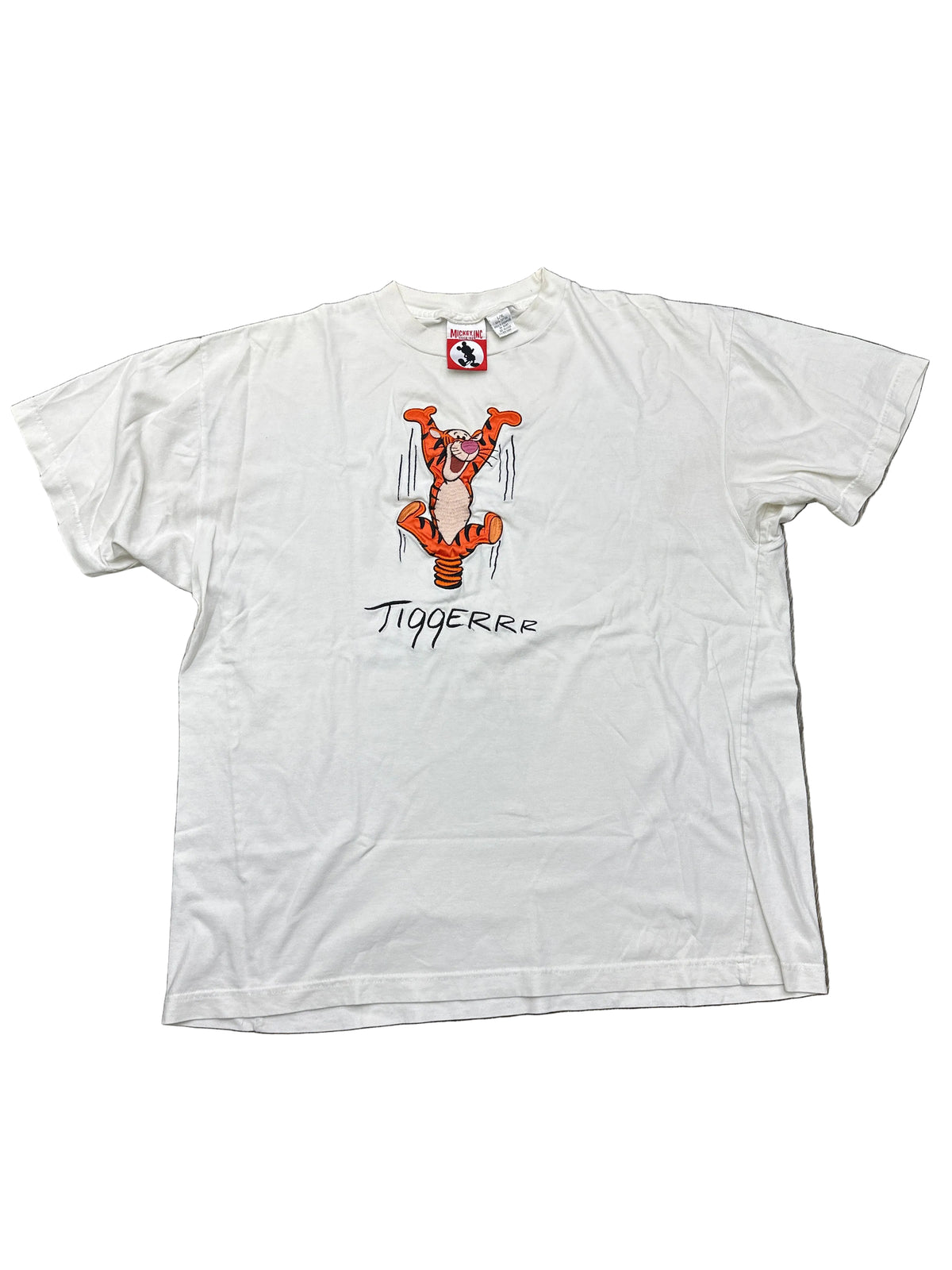 Disney Tiger Tee White Preloved