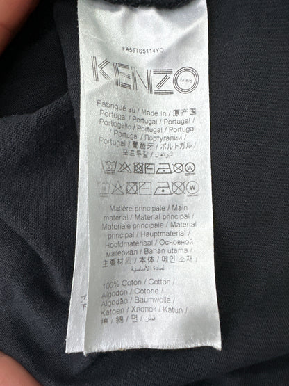 Kenzo Tiger Tee Black/Blue/Red Preloved