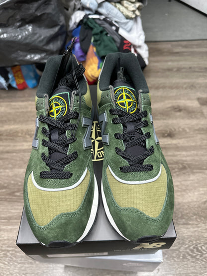 Stone Island x NB 574 Legacy Dark Green New