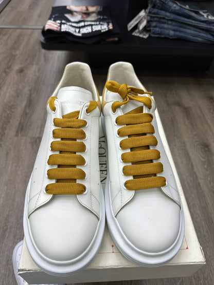 Alexander McQueen White/Ochre Preloved Size 45