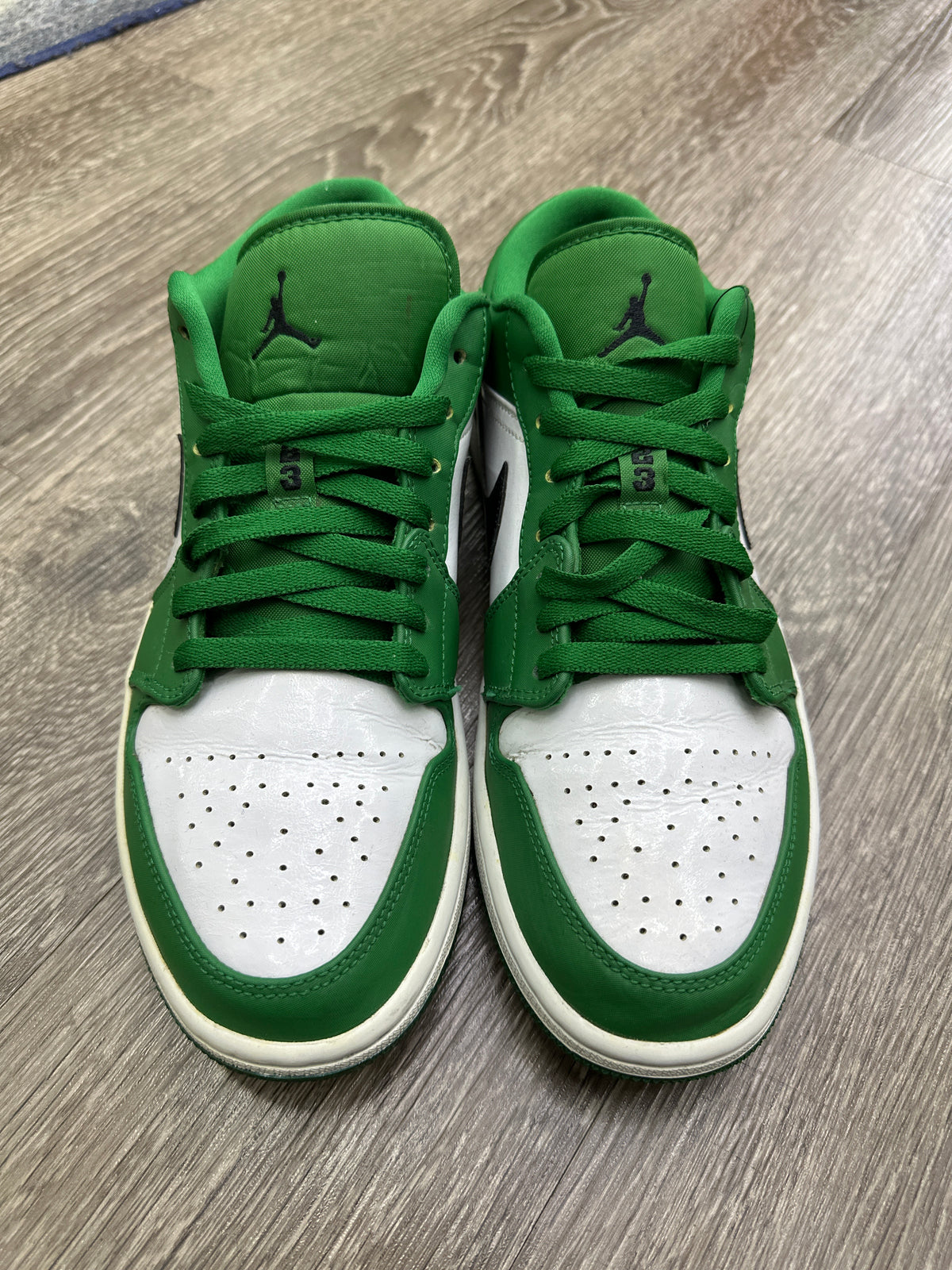 Jordan 1 Low Green/White Preloved