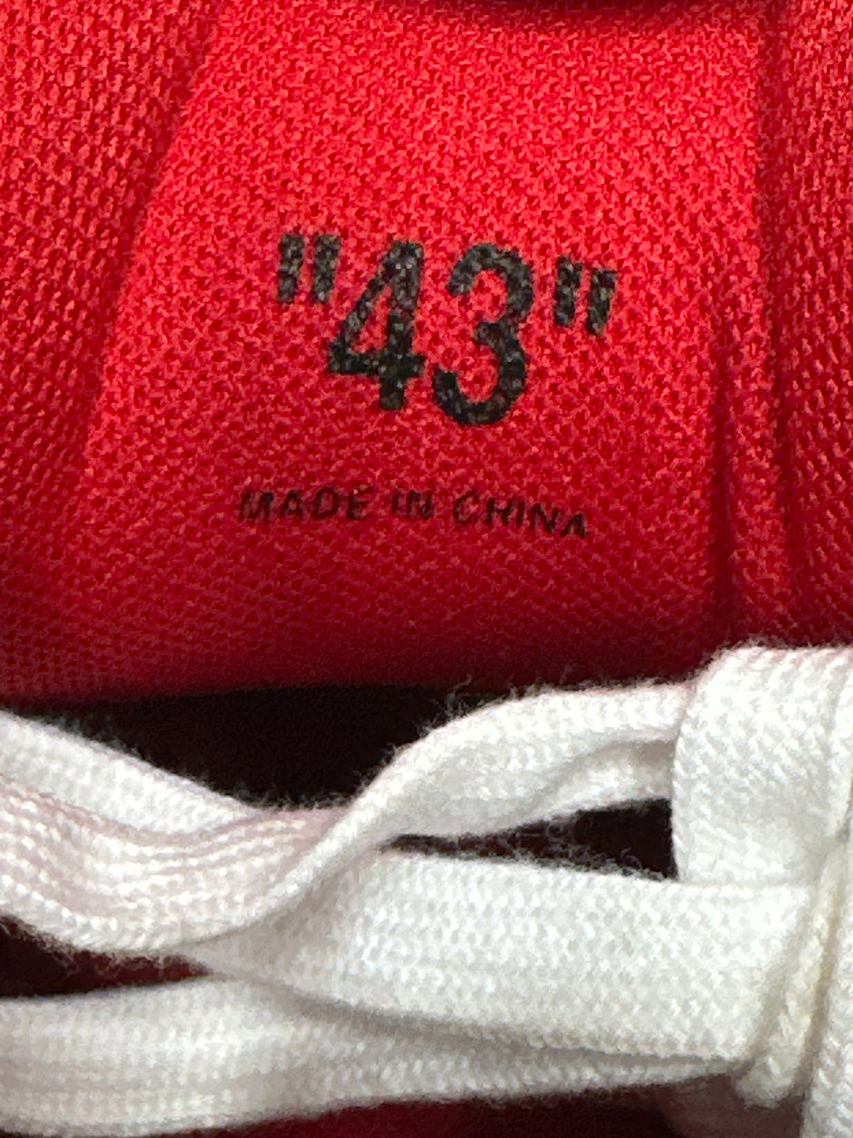 Off White Out of Office Patent Red Preloved