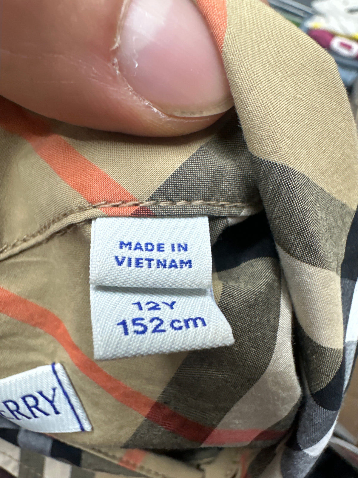 Burberry Classic Button Up Preloved