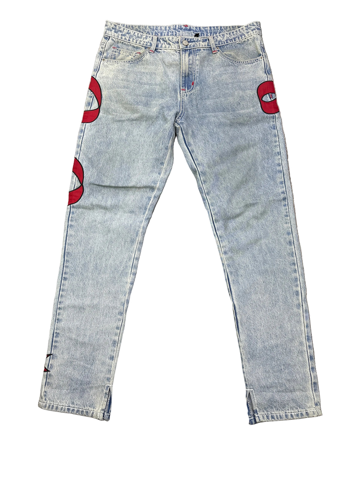ASAALI Light Wash LNCL Jeans Preloved