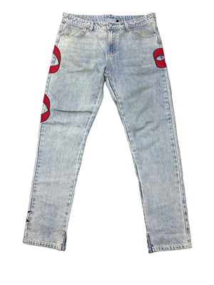 ASAALI Light Wash LNCL Jeans Preloved