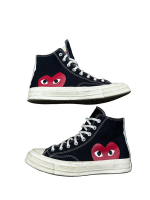CDG x Converse B/W Preloved