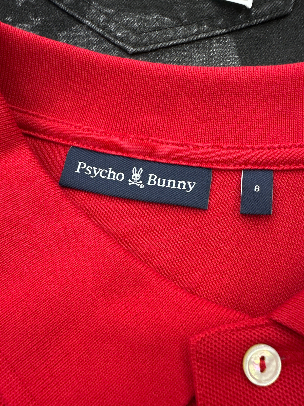 Psycho Bunny Red Polo New
