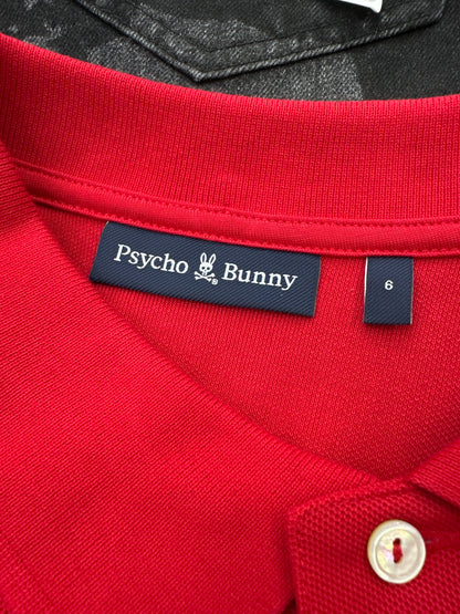 Psycho Bunny Red Polo New