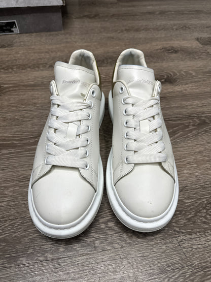 Alexander McQueen White/Gold Preloved