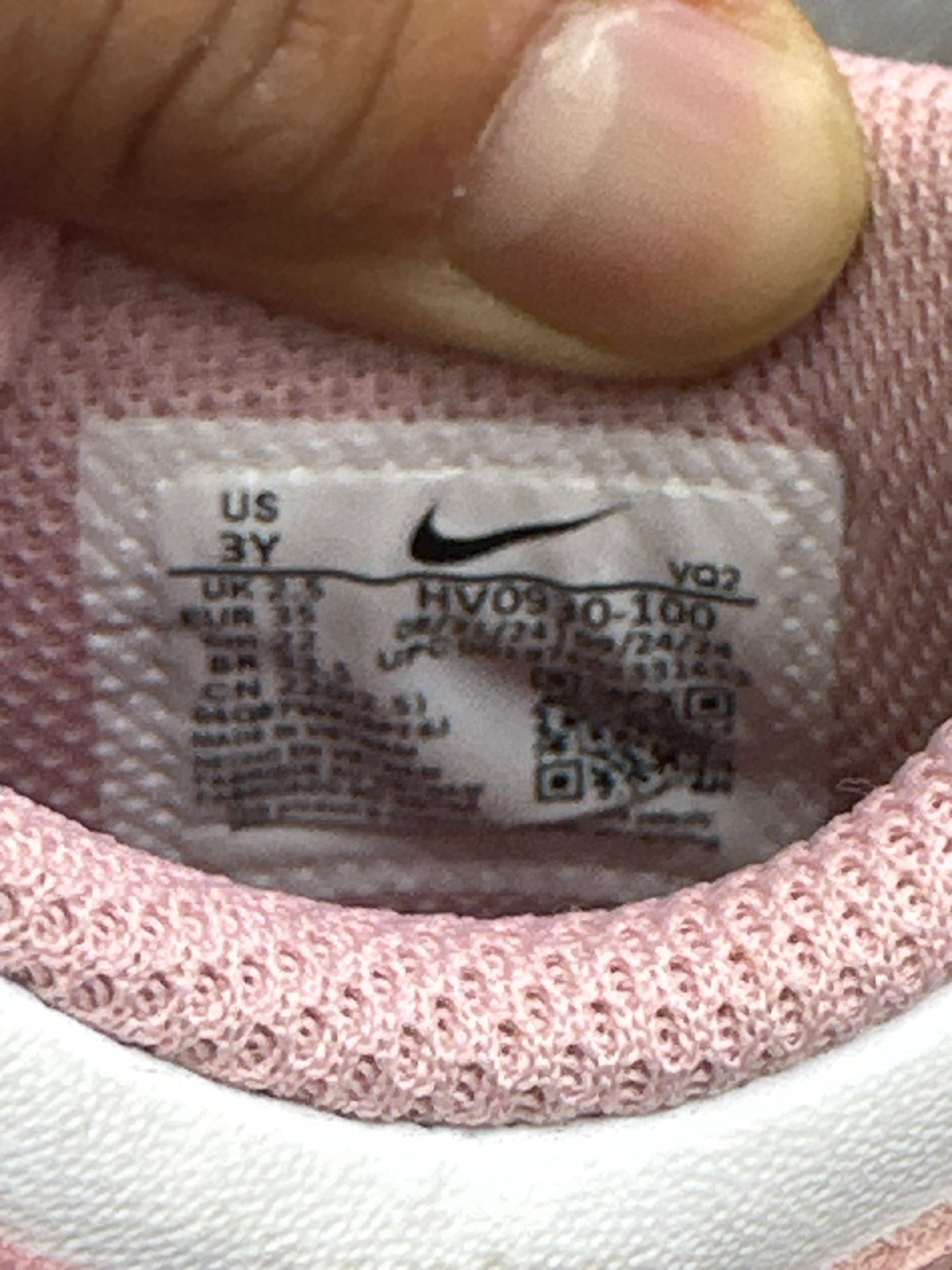 Nike Dunk Low White Pomegranate Preloved