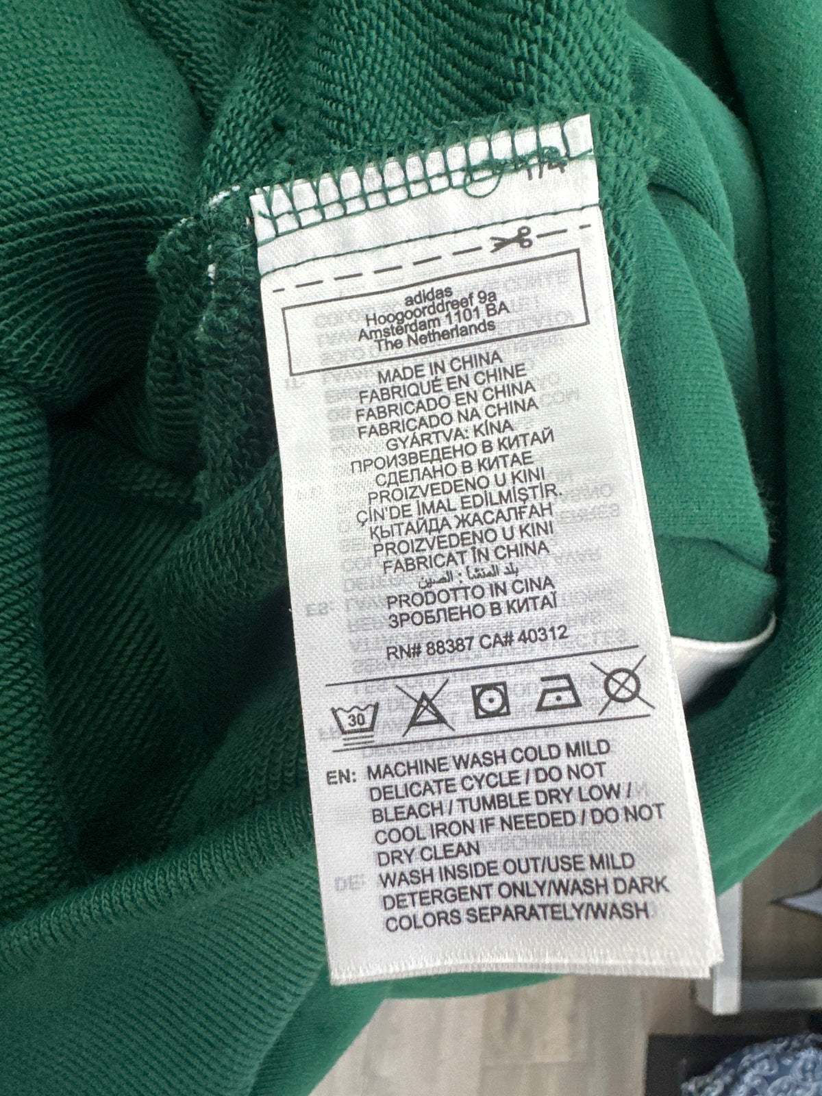 Adidas Mexico Full Zip Hoodie Preloved