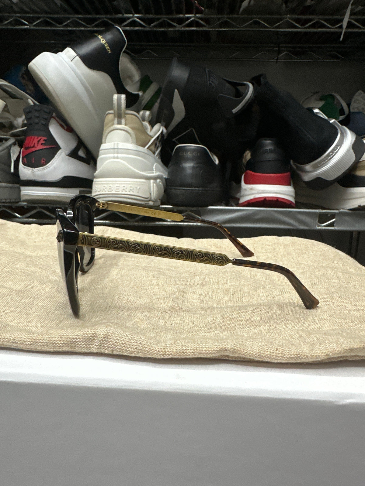 Gucci Oversized Tiger Sunglasses Preloved