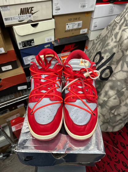 Nike Dunk Low Off-White University Red Preloved