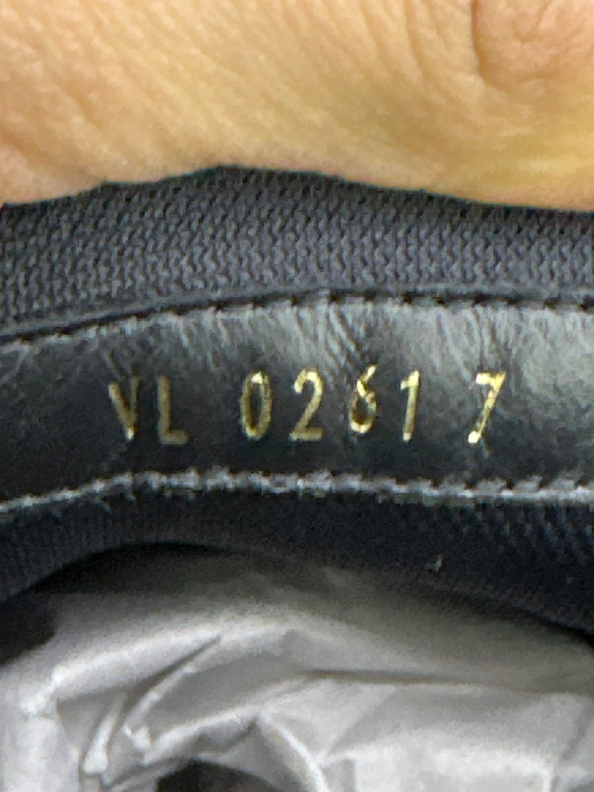 Louis Vuitton Trainer Low Black Monogram Preloved Size 7
