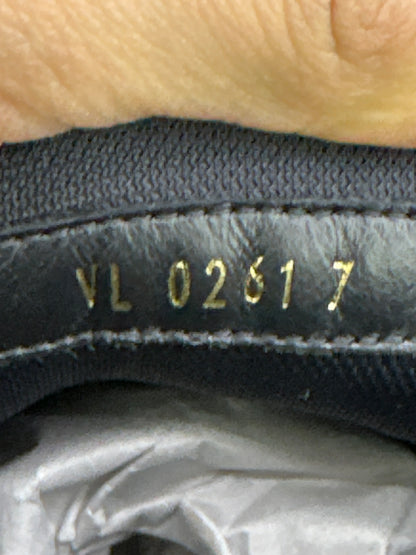 Louis Vuitton Trainer Low Black Monogram Preloved Size 7