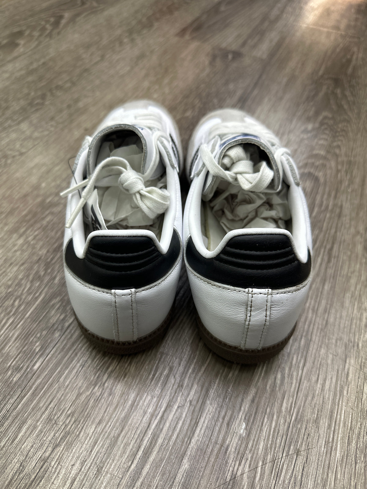 Adidas Samba White/Black Preloved
